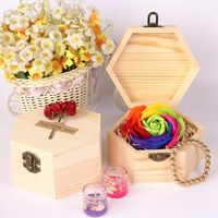 Colorful Rose Soap Flower Gift Box Birthday Gift Valentine's Day Women's Day Gift main image 6