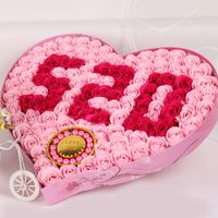 Creative Valentine's Day Soap Rose Soap Flower Gift Box Birthday Gift For Girlfriend Wholesale main image 6