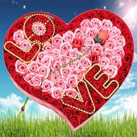 Valentinstag Muttertagsgeschenk Liebe Rose Seifenblume Geschenkbox Geburtstagsgeschenk main image 1