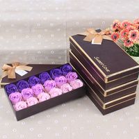 18 Roses Soap Flower Gift Box Valentine's Day Gift Creative Festival Gift sku image 8