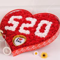 Creative Valentine's Day Soap Rose Soap Flower Gift Box Birthday Gift For Girlfriend Wholesale sku image 5