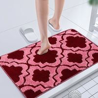 1 Plush Absorbent Non-slip Bathroom Floor Mat 40cm*60cm main image 3