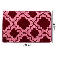 1 Plush Absorbent Non-slip Bathroom Floor Mat 40cm*60cm sku image 1