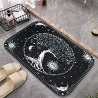 1 Life 40cm*60cm Tree Plush Printing Floor Mat main image 4