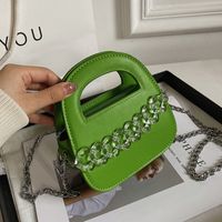 Transparent Acrylic Chain Handbag Women's 2022 Spring New Messenger Bag main image 3