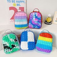 Silicone Backpack Children Decompression Toy Bag Children's Trend Backpack main image 3