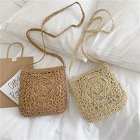 Simple Solid Color Messenger New Coin Purse Seaside Vacation Beach Bag main image 1