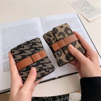 Monedero Corto Con Estampado De Leopardo De Nueva Moda Para Mujer main image 5