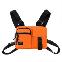 New Trendy Brand Tactical Vest Men's Light Functional Hip-hop Multi-functional Waist Bag main image 6