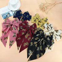 Korea Bow Fabric Chiffon Hairpin New Hairpin Wholesale main image 2