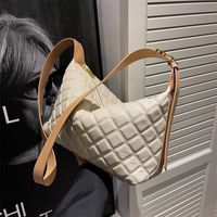 Sac Femme Automne Et Hiver Grande Capacité En Cuir Souple Sac Bandoulière Lingge main image 4