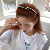 Corée Nouveau Peigne À Cheveux Perle En Épingle À Cheveux Peigne Anti-dérapant main image 6