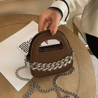 Transparent Acrylic Chain Handbag Women's 2022 Spring New Messenger Bag sku image 6