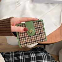 Short Wallet Female New Clutch Bag Fashion Purse Card Bag sku image 1