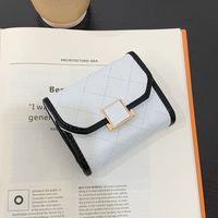 Fashion Card Bag Women's Anti-theft Anti-magnetic Multi-card Slot Simple Retro Card Bag sku image 1