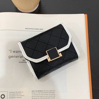 Fashion Card Bag Women's Anti-theft Anti-magnetic Multi-card Slot Simple Retro Card Bag sku image 2