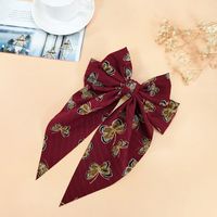 Korea Bow Fabric Chiffon Hairpin New Hairpin Wholesale sku image 2