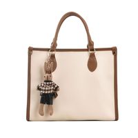 Retro Handbags Women's Winter New Commuter Tote Bag Large-capacity Messenger Bag sku image 4