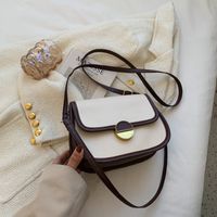 2022 New Women's Bags Fashionable Shoulder Bag Ladies Messenger Bag Saddle Bag sku image 3