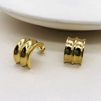 Retro Fashion Simple And Exquisite Niche Earring Trend sku image 1