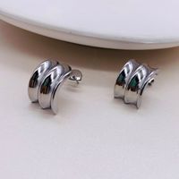 Retro Fashion Simple And Exquisite Niche Earring Trend sku image 2