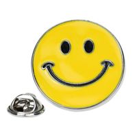 Creative Cartoon Smiley Face Funny Expression Dripping Oil Alloy Brooch sku image 8