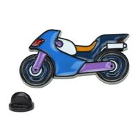 Cartoon Dripping Oil Motorcycle Simple Alloy Brooch Corsage Wholesale sku image 2