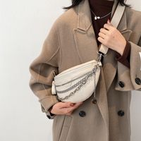 Women's New Trendy Retro Waist Bag Chest Bag Fashion Autumn And Winter Messenger Bag main image 5
