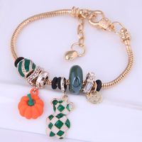 European And American Fashion Metal Fruit Animal Pendant Alloy Bracelet main image 4