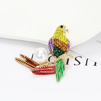 Diamond Color Corsage Smart Bird Brooch Female Brooch Pin main image 1