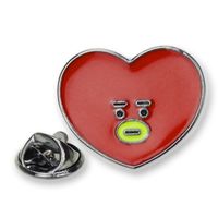 Fresh Cartoon Cute Love Cotton Ball Heart Kid Brooch Badge main image 6