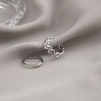 Vintage Style Heart Alloy Plating No Inlaid Women's main image 4