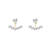 Simple Rear Hanging Pearl Retro Pearl Earrings Wholesale main image 6