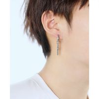 2022 New Korean Long Chain Circle Stainless Steel Earrings main image 5