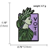 Statue Of Liberty Decorations Clothes Accessories Female Character Brooch sku image 3