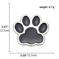 Cute Cat Paw Brooch Small Footprint Badge Drip Oil Collar Pin sku image 1