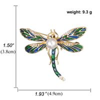 Dragonfly Brooch Custom Diamond Corsage Female Pin Fashion Corsage sku image 1