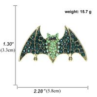 Korean High-grade Bat Brooch Simple Brooch Scarf Buckle sku image 3