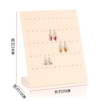 Three-dimensional L-shaped Earrings Display Board Earrings Jewelry Rack sku image 4