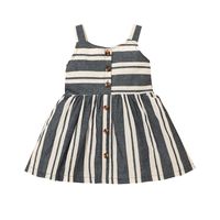 European And American Girls Striped Suspender Skirt Summer Children's Skirts sku image 2