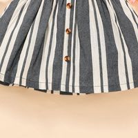 European And American Girls Striped Suspender Skirt Summer Children's Skirts main image 4