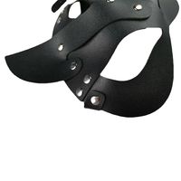 Creative Leather Prey Fox Ear Mask Eye Mask Christmas Party Dance Mask main image 6