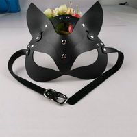 Creative Leather Prey Fox Ear Mask Eye Mask Christmas Party Dance Mask main image 7