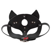 Creative Leather Prey Fox Ear Mask Eye Mask Christmas Party Dance Mask main image 8