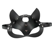 Creative Leather Prey Fox Ear Mask Eye Mask Christmas Party Dance Mask main image 16