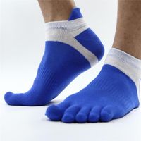 Four Seasons Short-tube Sports Split-toe Socks Breathable Mesh Cotton Socks Five-finger Socks Men&#39;s Socks main image 6