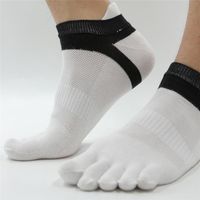 Four Seasons Short-tube Sports Split-toe Socks Breathable Mesh Cotton Socks Five-finger Socks Men&#39;s Socks main image 10