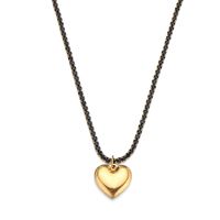 French Retro Black Diamond Claw Chain Love Necklace Clavicle Chain main image 6