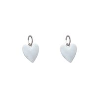 Fashion Simple Heart-shaped Earrings Retro Earring Alloy Ear Hook main image 4
