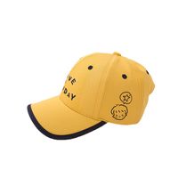 Simple Holiday Letter Baseball Cap Children's Spring New 4-10 Years Old Boys And Girls Sun Hats main image 6